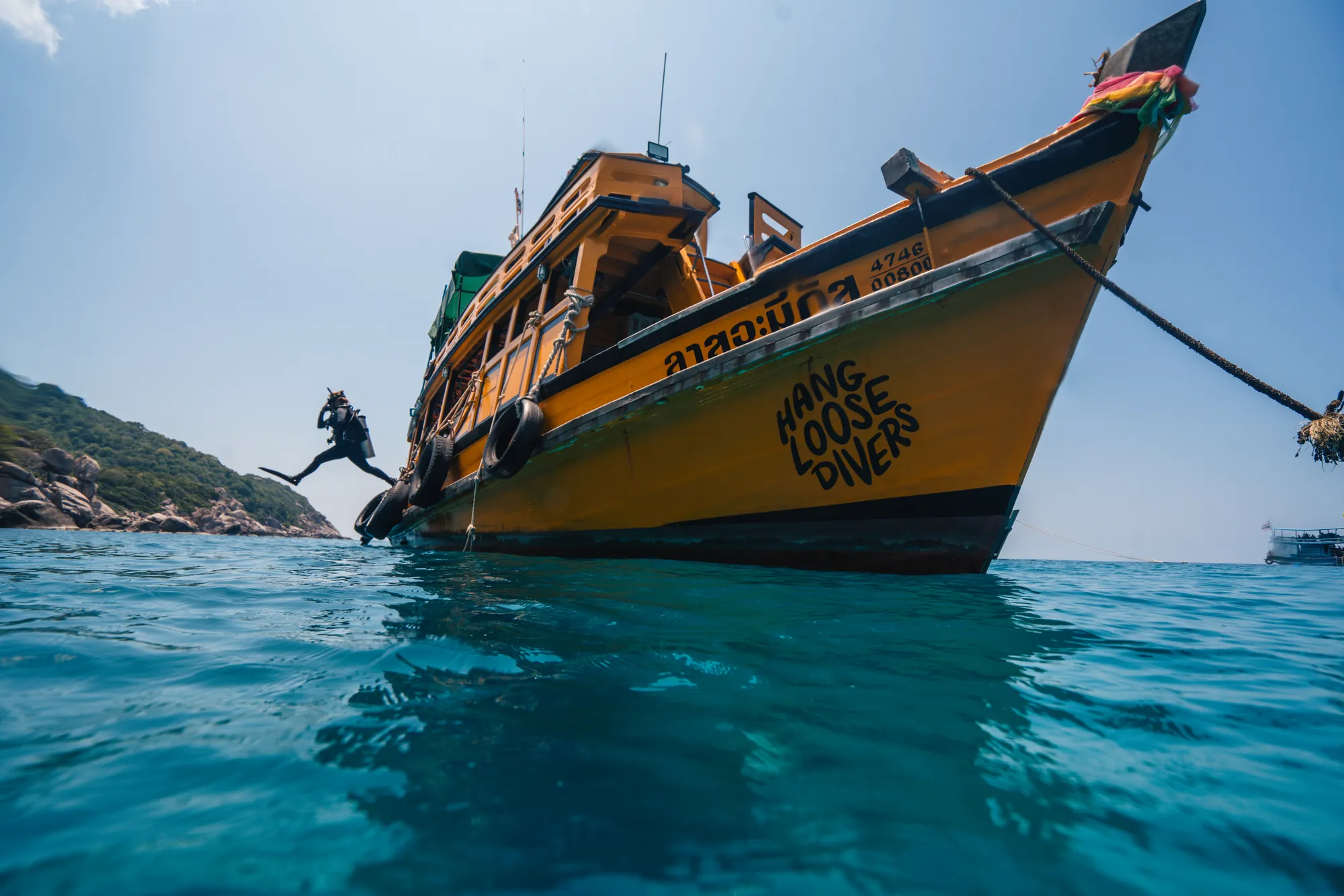 Diving the Hang Loose way