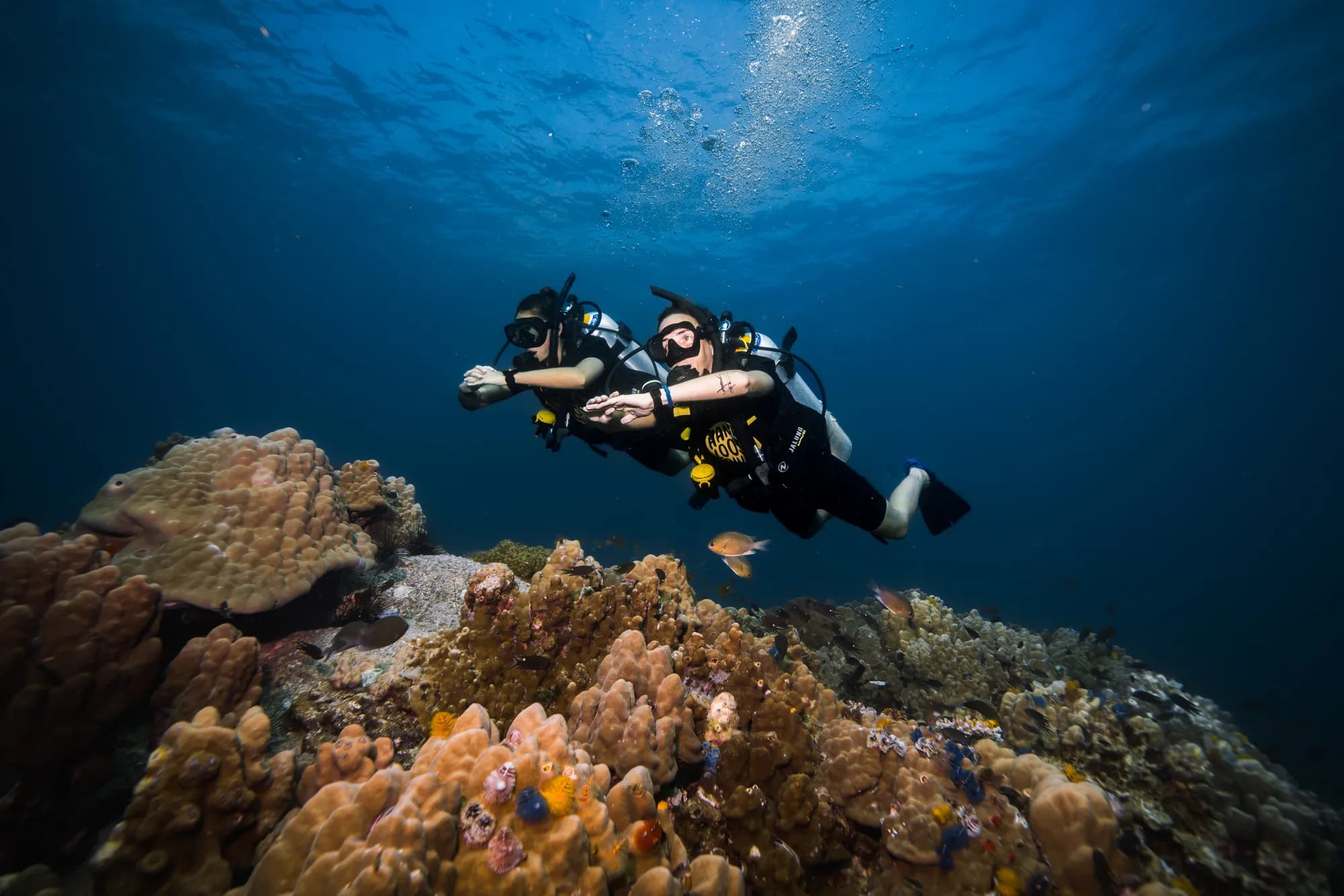 Advanced Open Water diving in Koh Tao