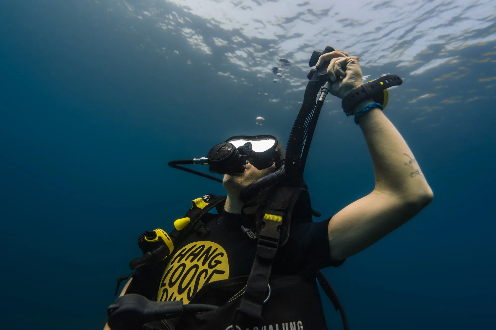 Open Water diver training in Koh Tao