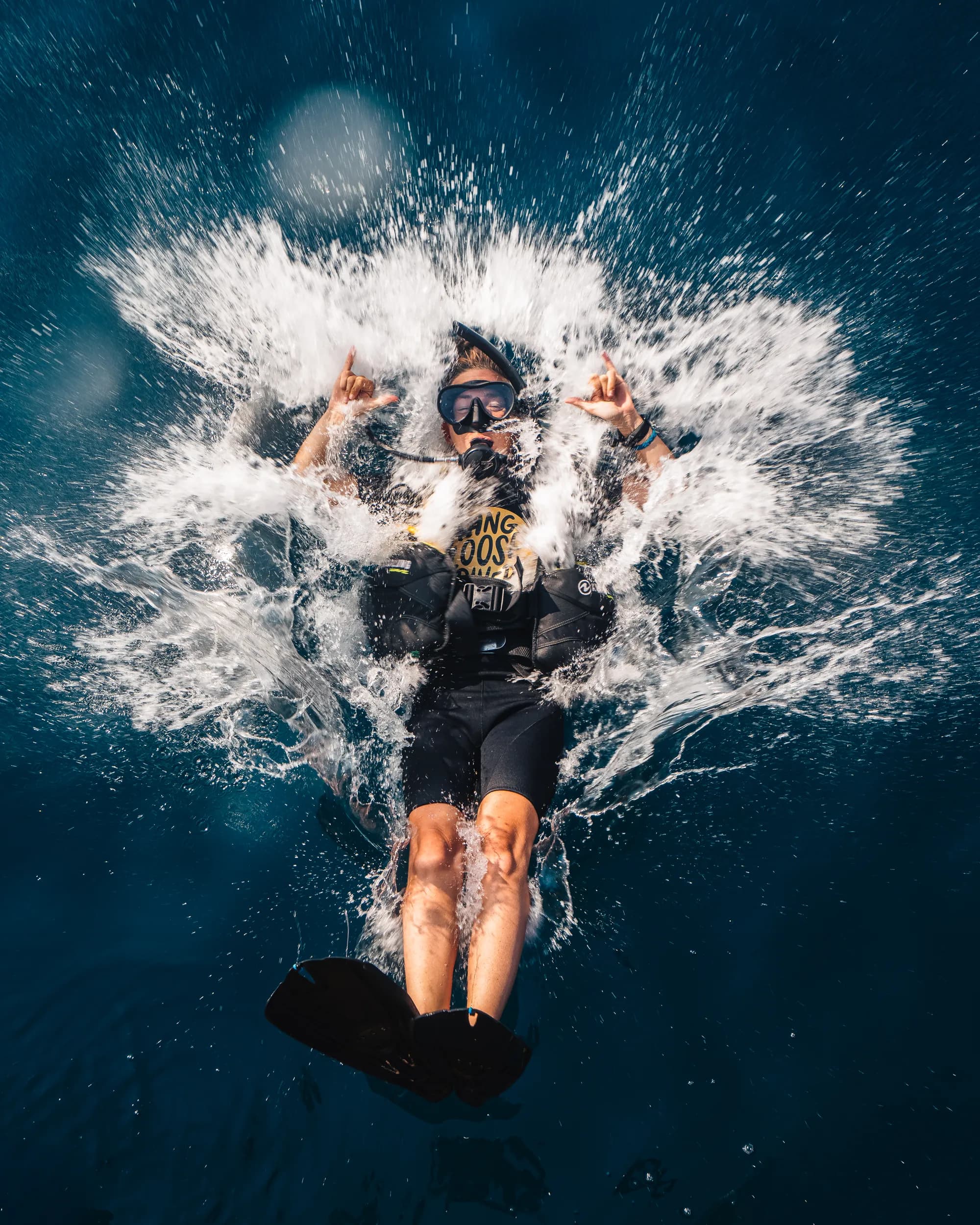 Diving boat and ocean view